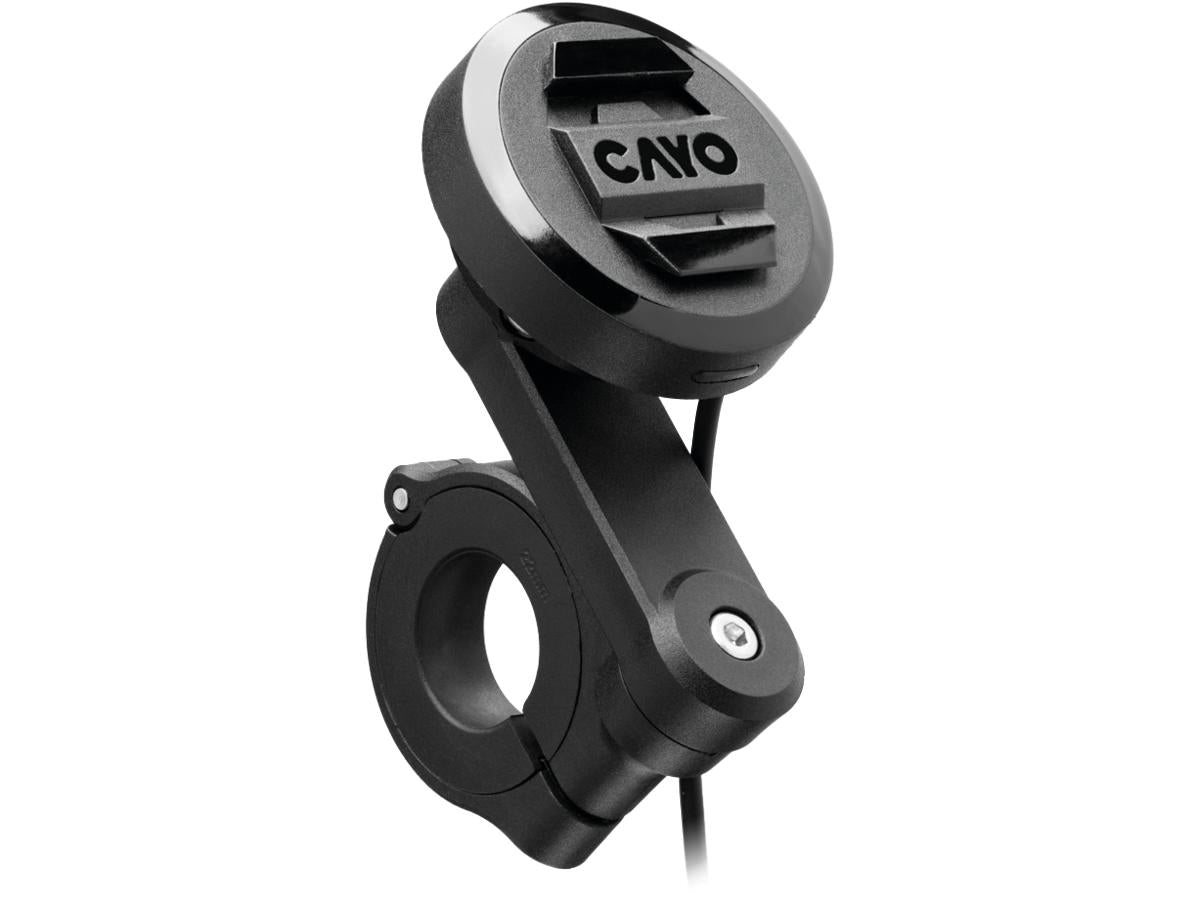 Cayo Moto.Dokk Phone Bracket System With Inductive Charging Cayo