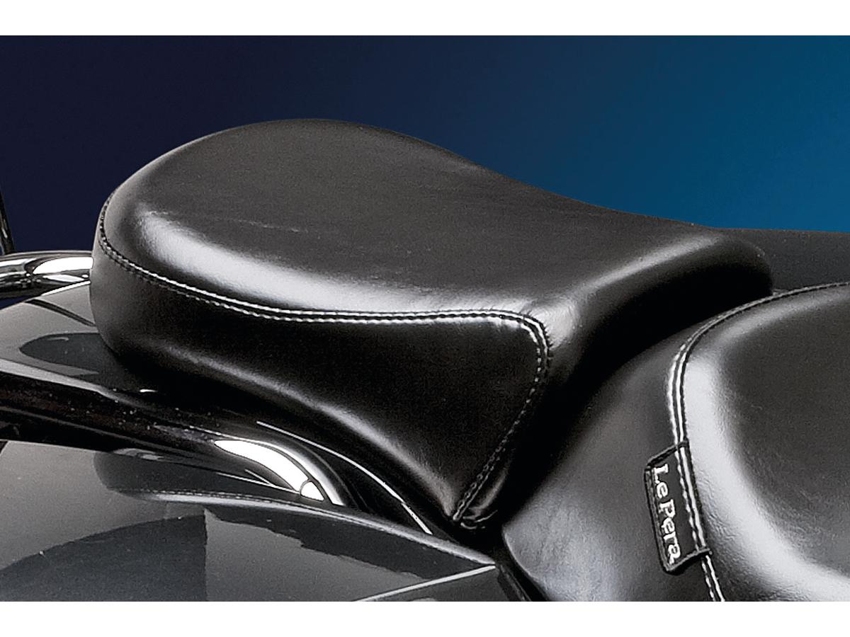 Le Pera Bare Bones Gel Pillion Pad Smooth Black Vinyl Le Pera Default Title