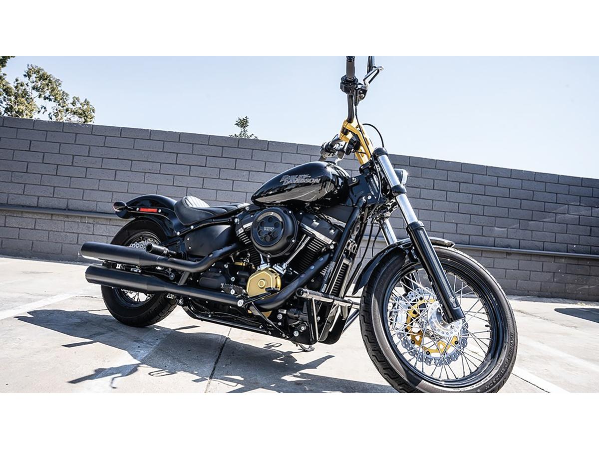Burly Brand Brawler Rear Crash Bar Kit Black Powder Coated Burly Brand