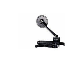 Motogadget Mo.View Classic Mirror 150 Mm Stem Length, Flip Anodized Black Motogadget