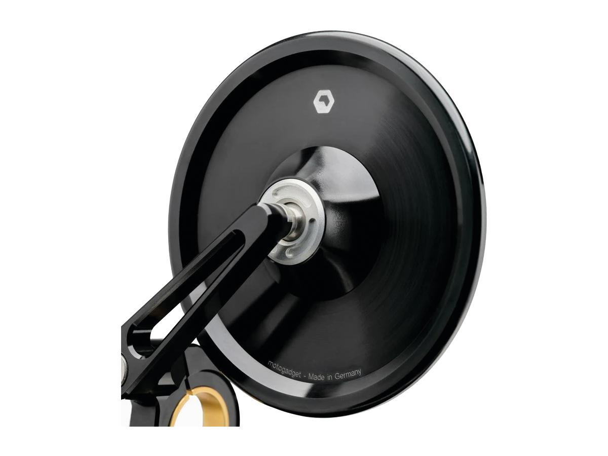 Motogadget Mo.View Classic Flip 60 Bar End Mirror Black Anodized Motogadget