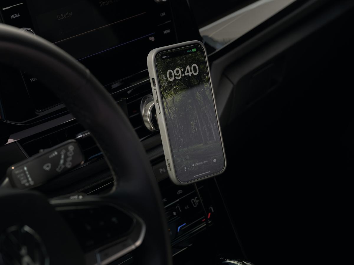 Cayo Car.Dokk Phone Bracket System With Inductive Charging Black Cayo