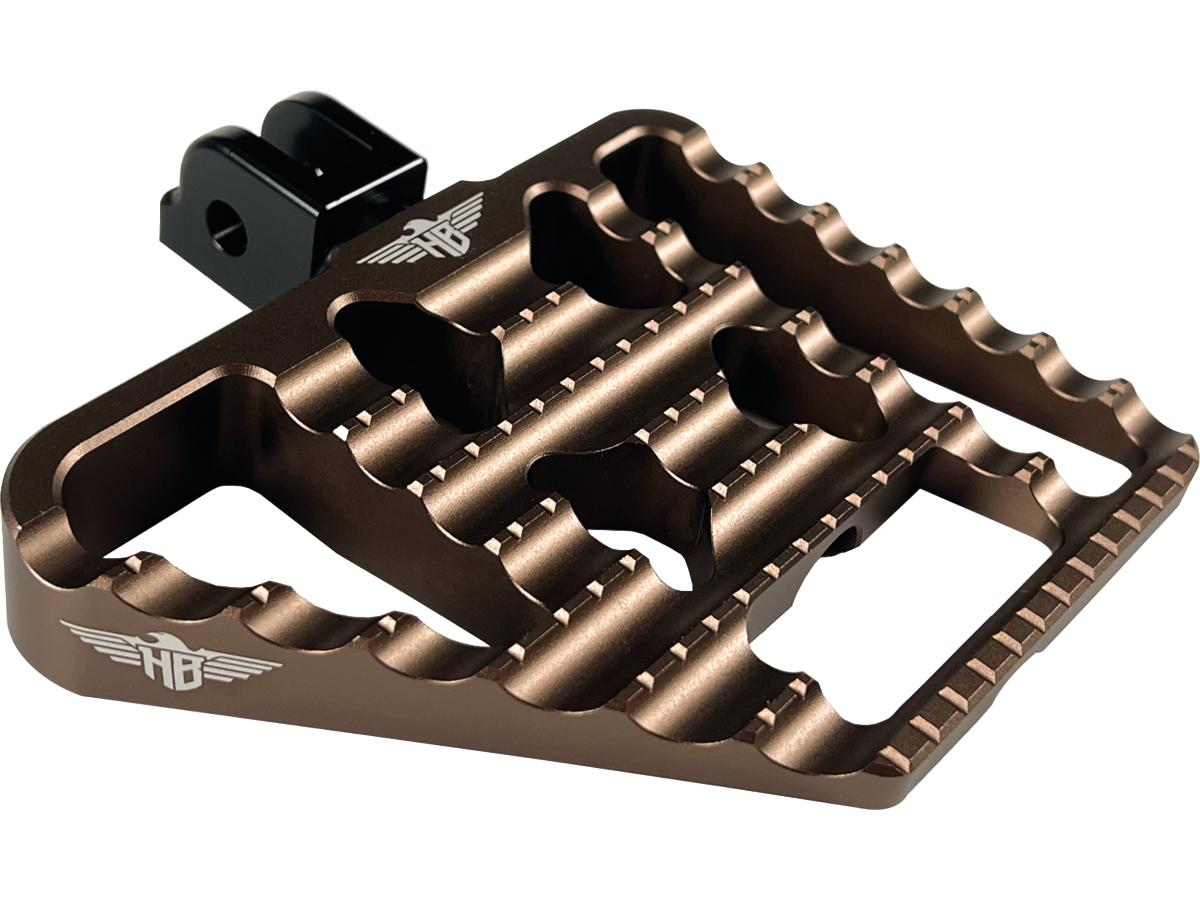 Heinz Bikes V1 Performance Mini Floorboards Bronze Anodized Heinz Bikes Default Title