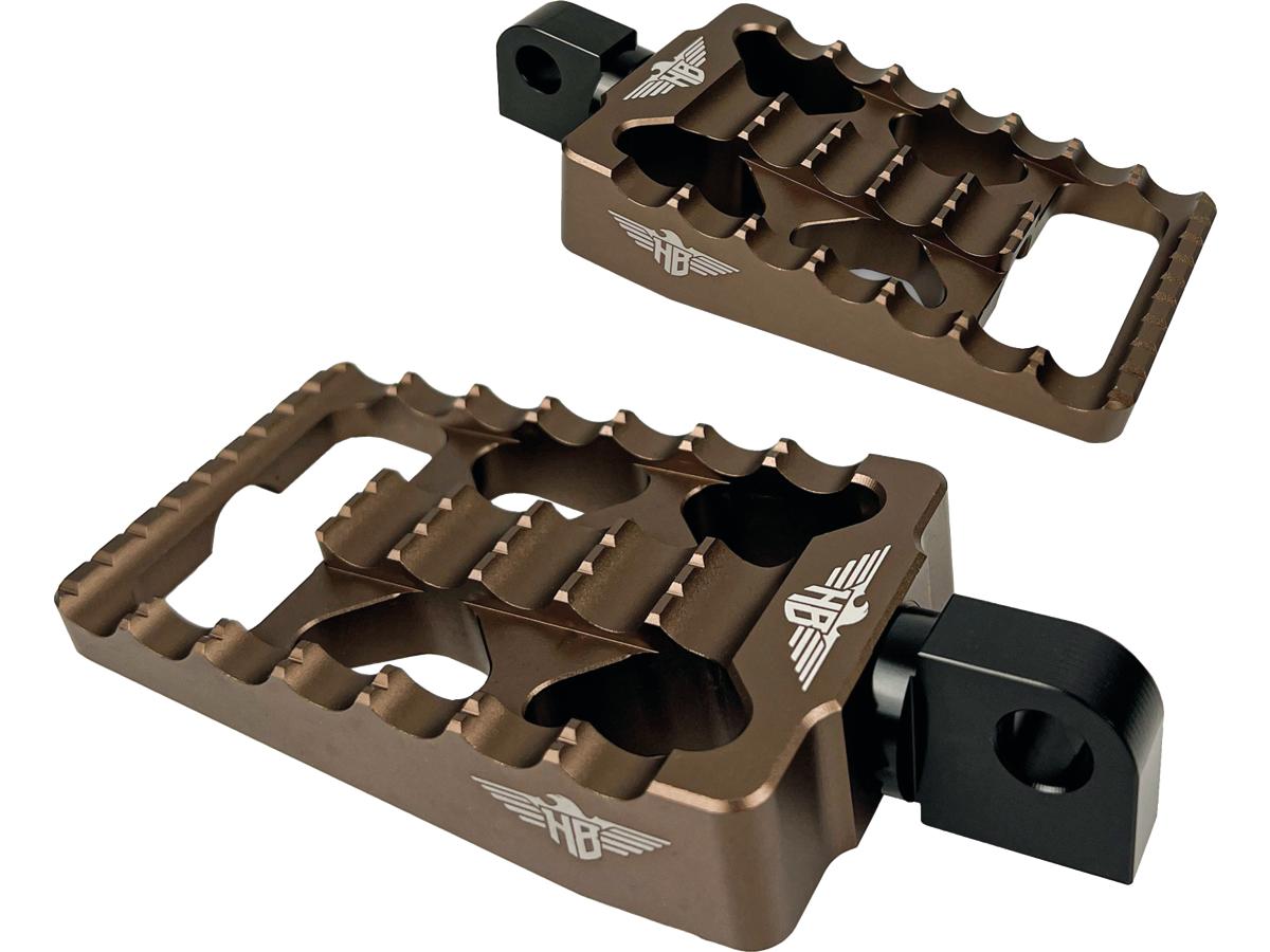 Heinz Bikes Mx V1 Foot Pegs Bronze Anodized Heinz Bikes Default Title