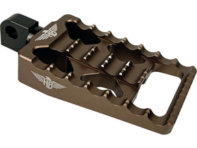Heinz Bikes Mx V1 Passenger Pegs Bronze Anodized Heinz Bikes