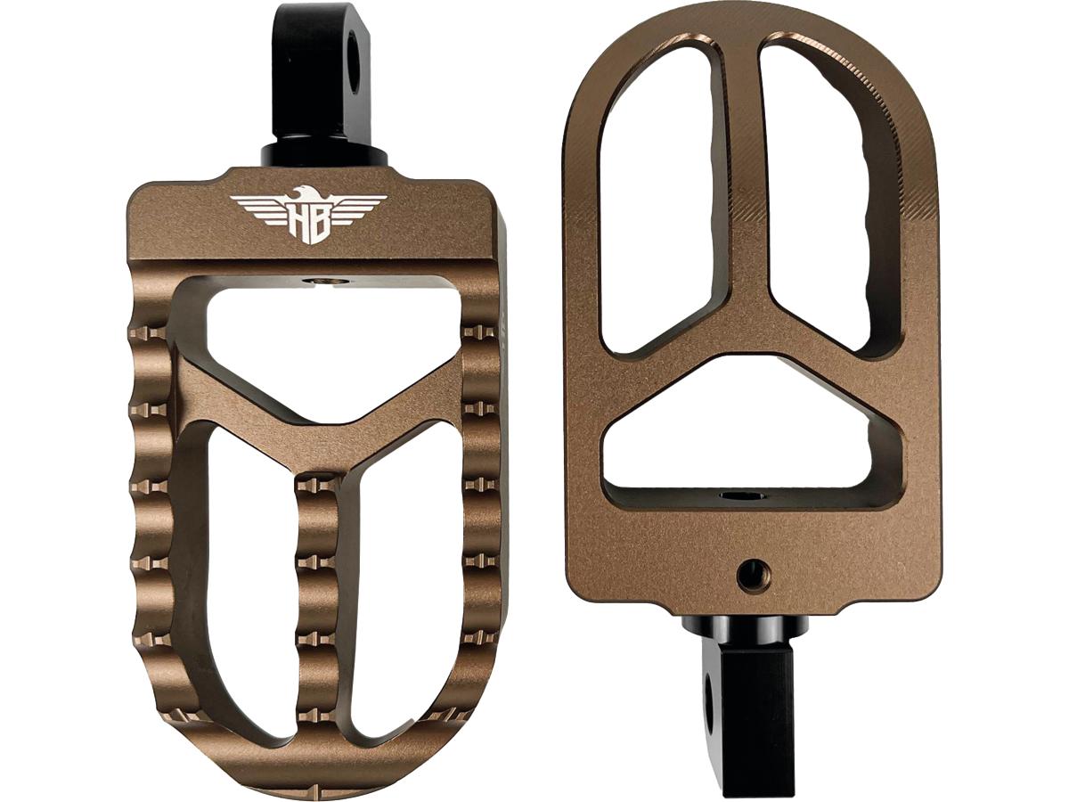 Heinz Bikes Mx V2 Foot Pegs Bronze Anodized Heinz Bikes Default Title