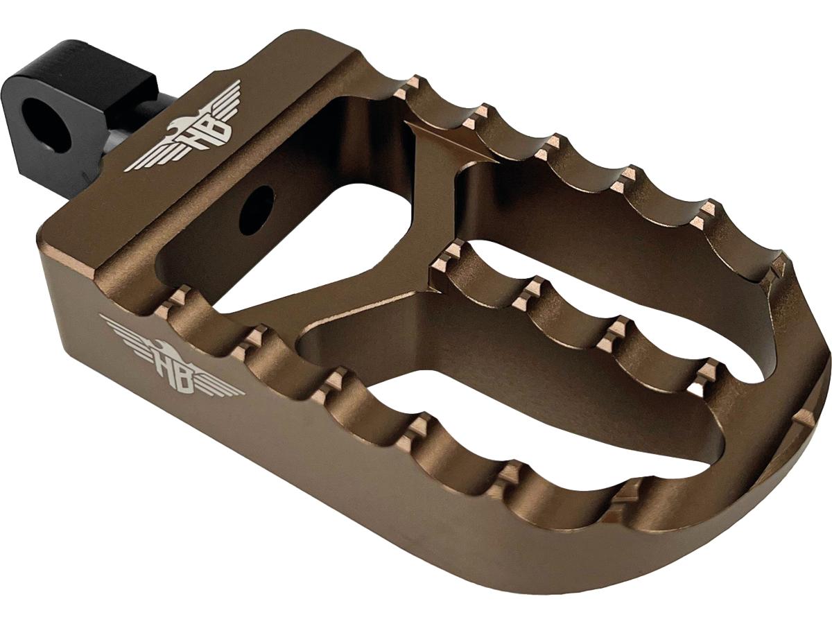Heinz Bikes Mx V2 Foot Pegs Bronze Anodized Heinz Bikes