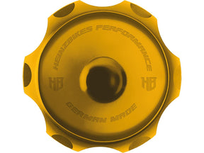 Heinz Bikes Performance Vented Gas Cap Gold Anodized Heinz Bikes