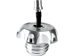 Heinz Bikes Performance Vented Gas Cap Silver Anodized Heinz Bikes Default Title