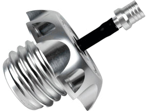 Heinz Bikes Performance Vented Gas Cap Silver Anodized Heinz Bikes
