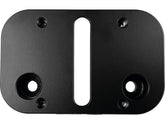Heinz Bikes Mid Mount License Plate Adapter Black Anodized Heinz Bikes Default Title