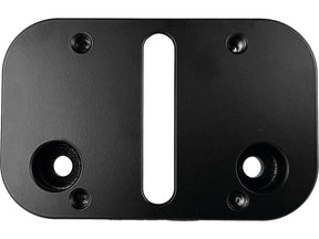 Heinz Bikes Mid Mount License Plate Adapter Black Anodized Heinz Bikes Default Title