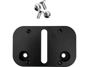 Heinz Bikes Mid Mount License Plate Adapter Black Anodized Heinz Bikes