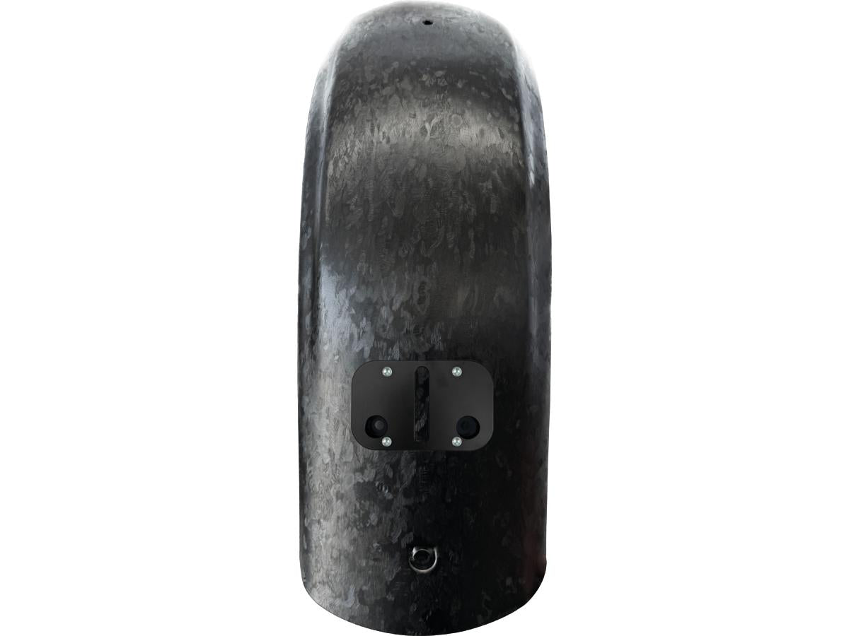 Heinz Bikes Mid Mount License Plate Adapter Black Anodized Heinz Bikes