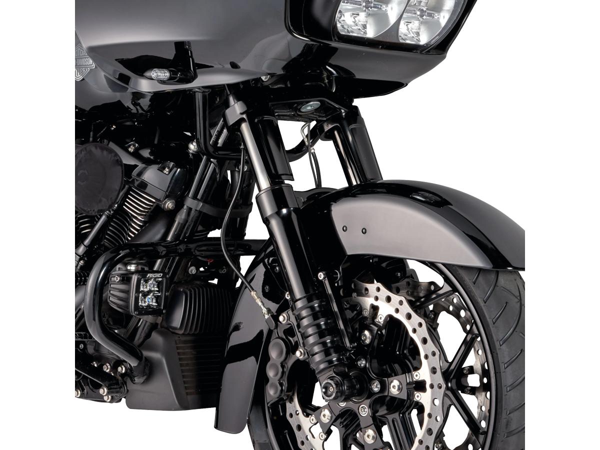 Arlen Ness Method No Flex Fork Legs For Factory Axial Dual Brakes Black Arlen Ness