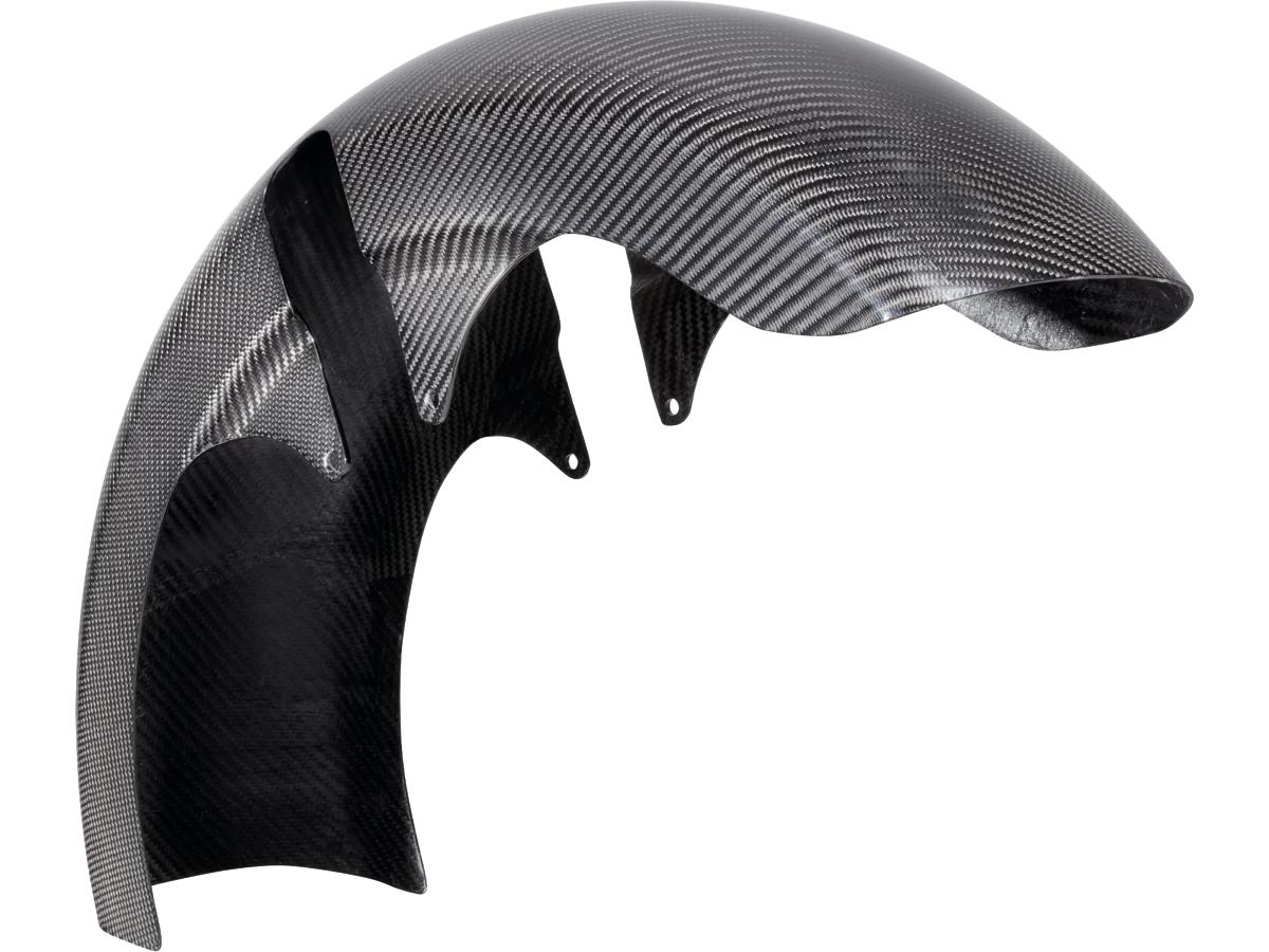 Arlen Ness Fat Rapper Carbon Fiber Front Fender 21" Arlen Ness