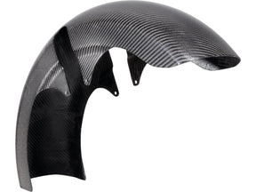 Arlen Ness Fat Rapper Carbon Fiber Front Fender 21" Arlen Ness