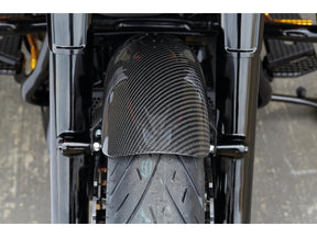 Arlen Ness Cafe Carbon Fiber Front Fender 19" Arlen Ness