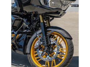 Arlen Ness Wrapper Carbon Fiber Front Fender 19" Arlen Ness
