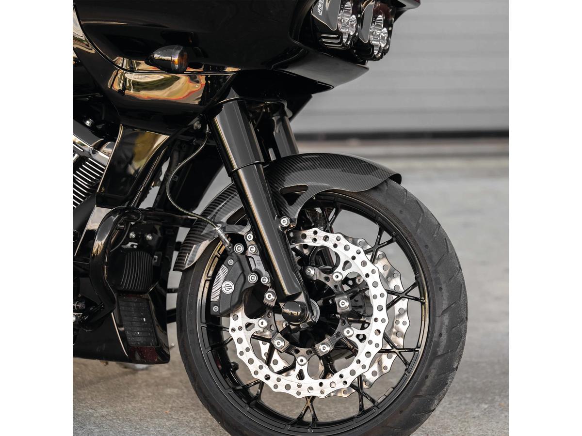 Arlen Ness Pro Sport Carbon Fiber Front Fender 19" Arlen Ness Default Title