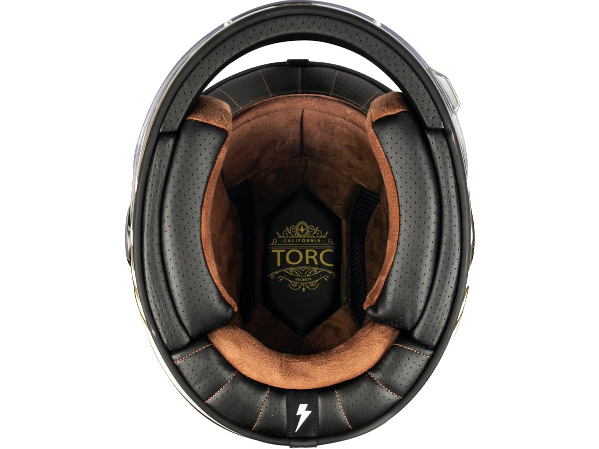 Torc Helmets Newport (T 1) Retro Full Face Helmet Torc Helmets