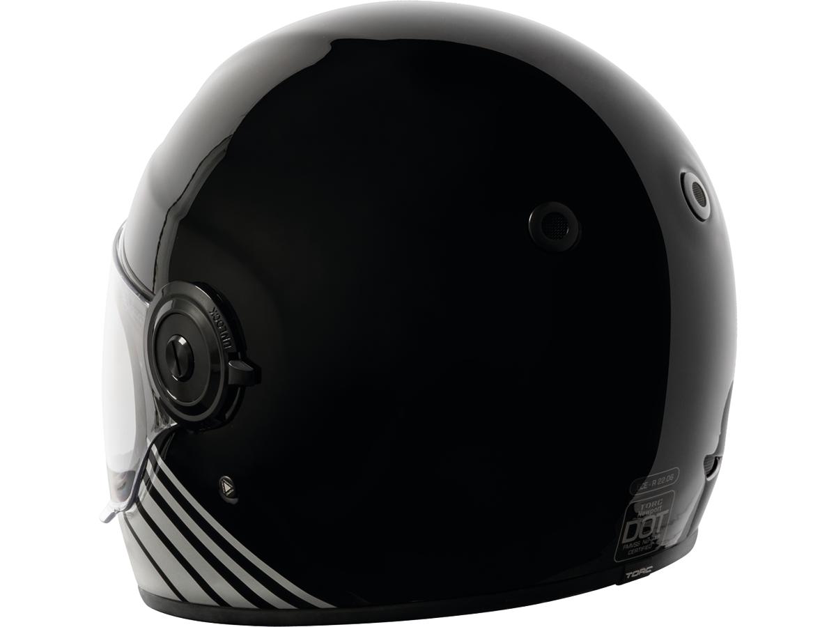 Torc Helmets Newport (T 1) Retro Full Face Helmet Torc Helmets