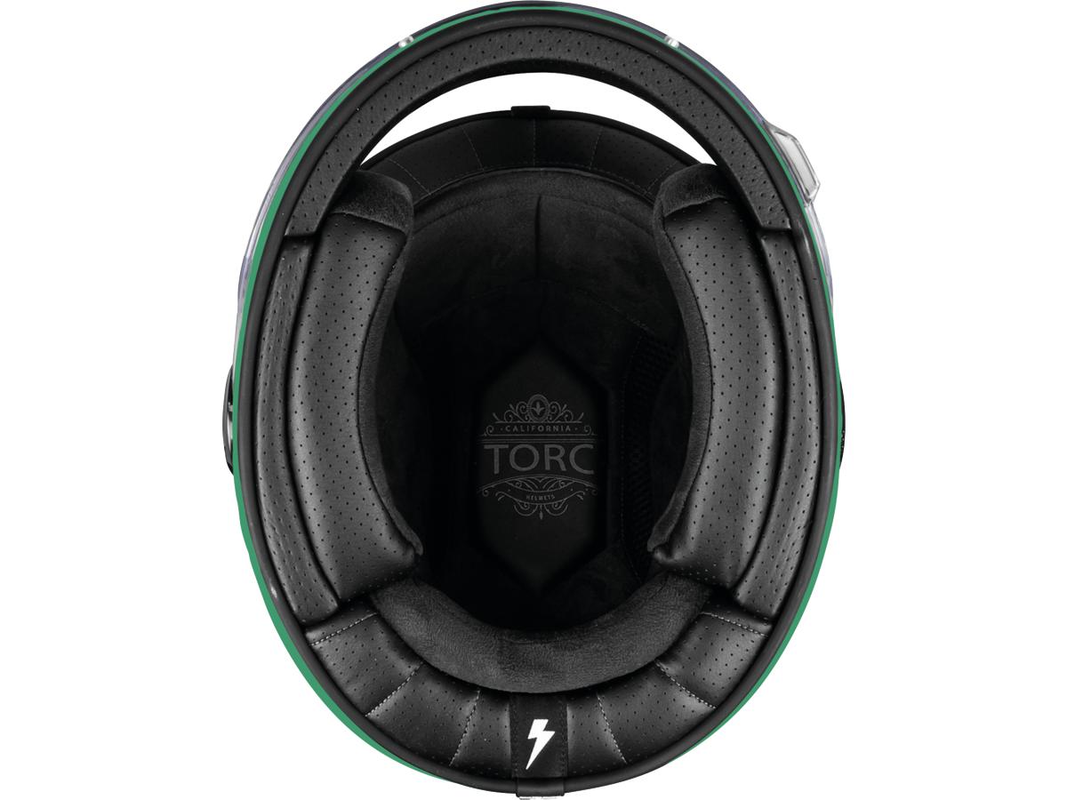 Torc Helmets Newport (T 1) Retro Full Face Helmet Torc Helmets