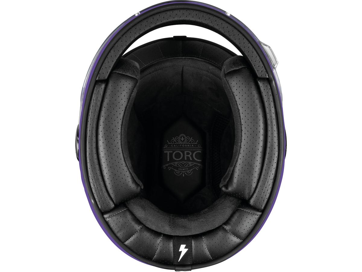 Torc Helmets Newport (T 1) Retro Full Face Helmet Torc Helmets