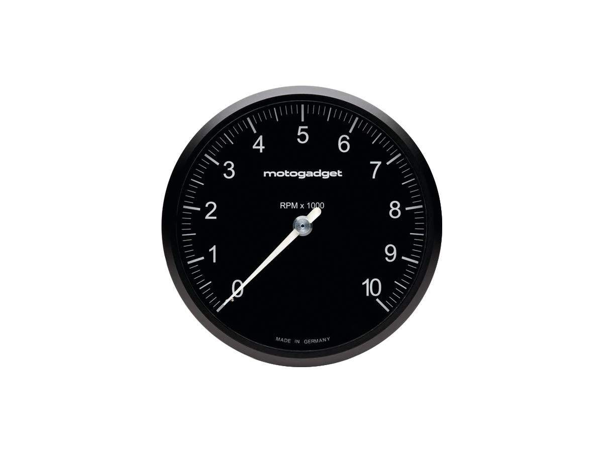 Motogadget Motoscope Chronoclassic 2.0 Instrument Scale: 10.000 Rpm; Black Anodized Bezel 80 Mm Motogadget