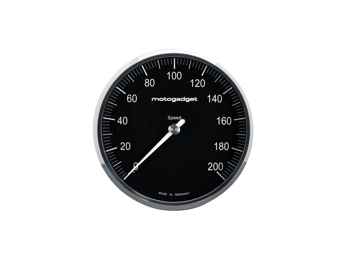 Motogadget Motoscope Chronoclassic 2.0 Instrument Scale: 200 Mph; 200 Km/H; Aluminium Polished Bezel 80 Mm Motogadget Default Title