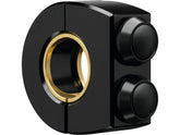 Motogadget Mo.Switch Push Button Clamp For 1" Or 7/8" Handlebars 2 Black Button Gloss Black Anodized Motogadget Default Title