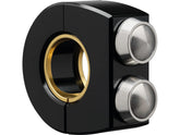 Motogadget Mo.Switch Push Button Clamp For 1" Or 7/8" Handlebars 2 Va Button Gloss Black Anodized Motogadget Default Title