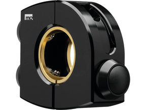 Motogadget Mo.Switch Push Button Clamp For 1" Or 7/8" Handlebars 3 Black Button Gloss Black Anodized Motogadget