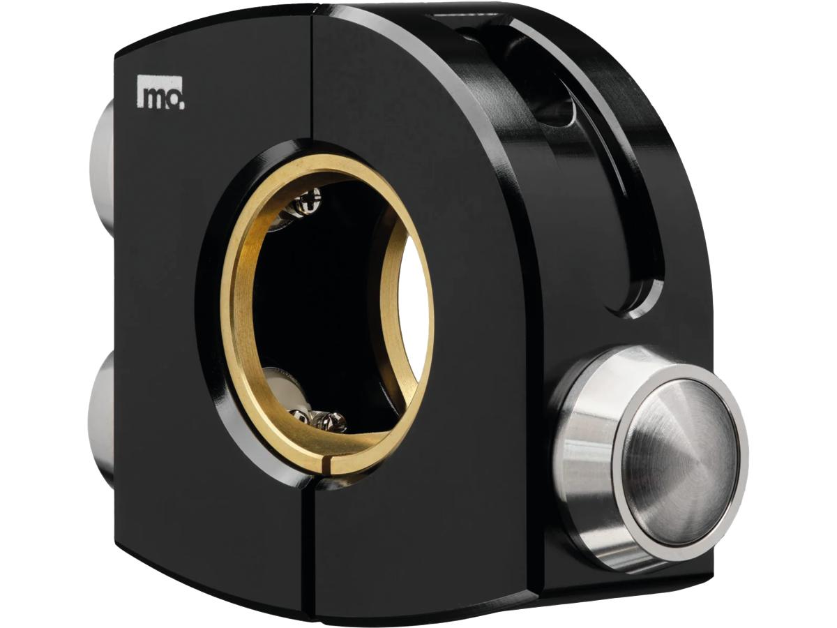 Motogadget Mo.Switch Push Button Clamp For 1" Or 7/8" Handlebars 3 Va Button Gloss Black Anodized Motogadget