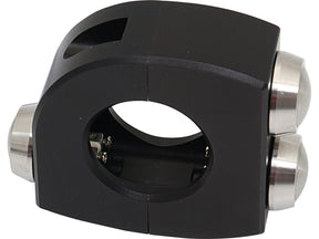 Motogadget Mo.Switch Push Button Clamp For 1" Or 7/8" Handlebars 3 Va Button Gloss Black Anodized Motogadget