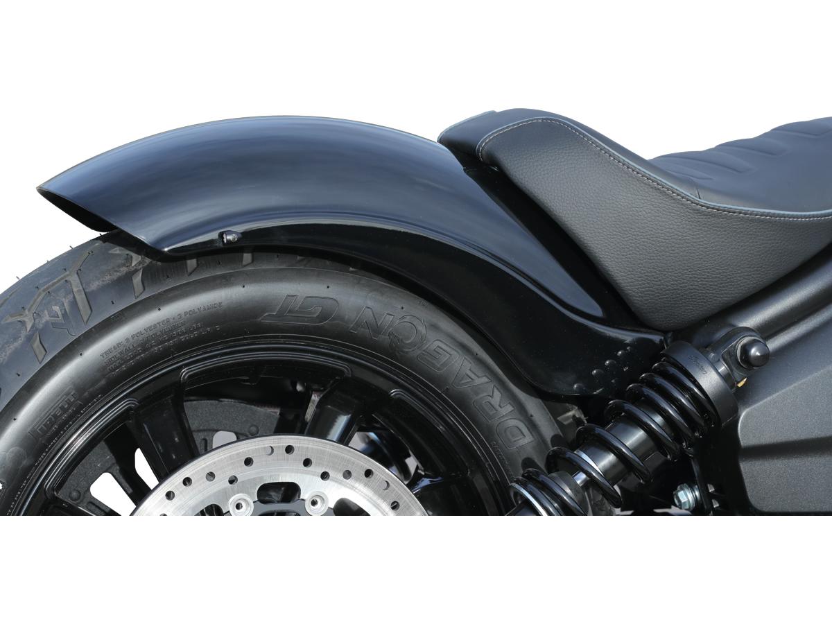 Stillett Rear Fender For Indian Scout With Oe Tire Width Raw Holy Death Motorcycle Co.