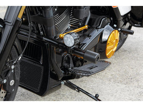 Santee Perfomance Bagger Crash Bar Black Powder Coated Front Santee
