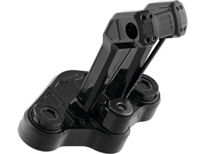 Ricks Motorcycles Club Style Pullback Riser And Triple Tree Cover Kit 7" Height, 1 1/4" Clamp Diameter Black Anodized Ricks Motorcycles