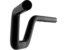 Ricks Motorcycles Tapered From 1 1/4" To 1" Aluminium Handlebar Performance 5, Total Width Incl. Tbw Sensor: 832 Mm 5 Hole Flat Black Anodized Throttle By Wire Throttle Cables Ricks Motorcycles