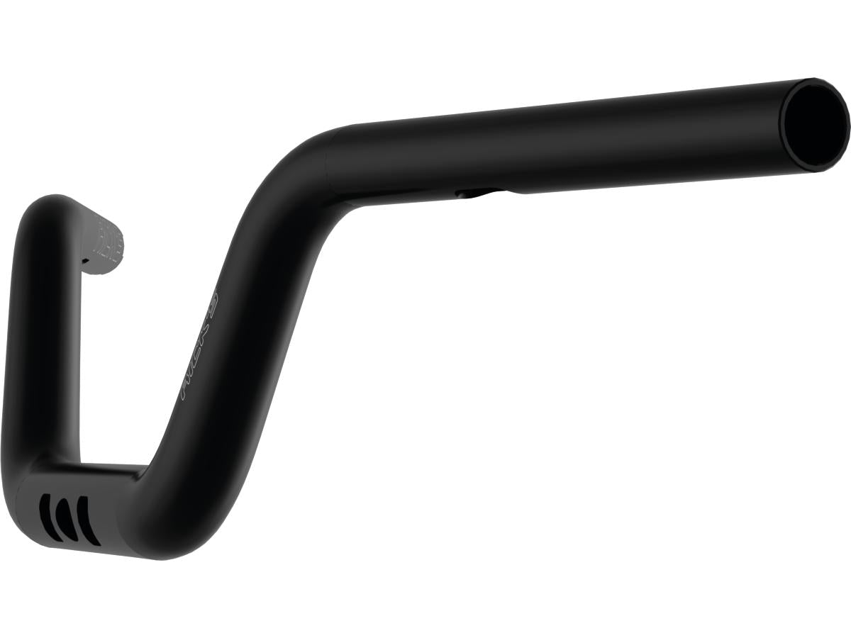Ricks Motorcycles Tapered From 1 1/4" To 1" Aluminium Handlebar Performance 5, Total Width Incl. Tbw Sensor: 832 Mm 5 Hole Flat Black Anodized Throttle By Wire Throttle Cables Ricks Motorcycles