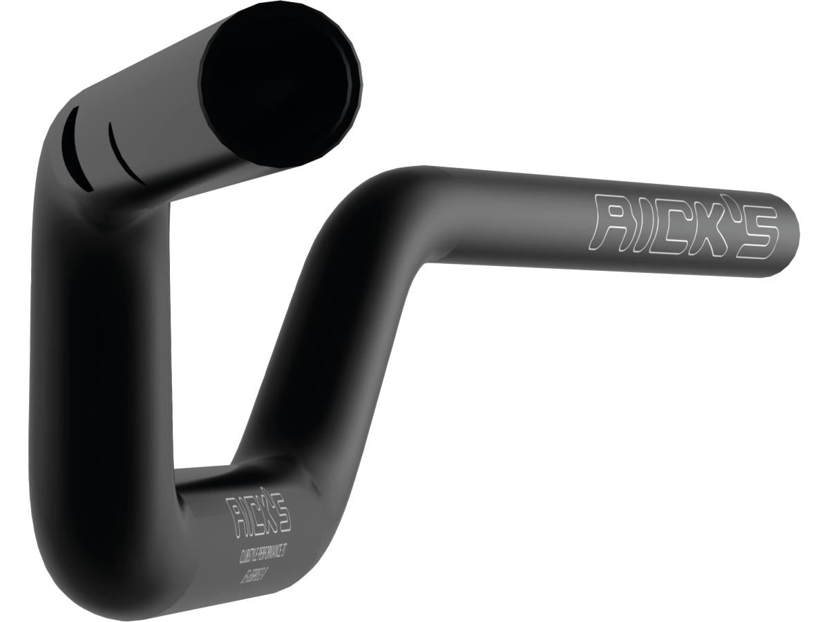 Ricks Motorcycles Tapered From 1 1/4" To 1" Aluminium Handlebar Performance 3 T, Width: 832 Mm 5 Hole Flat Black Anodized Throttle By Wire (Switch Housing Sensor) Ricks Motorcycles