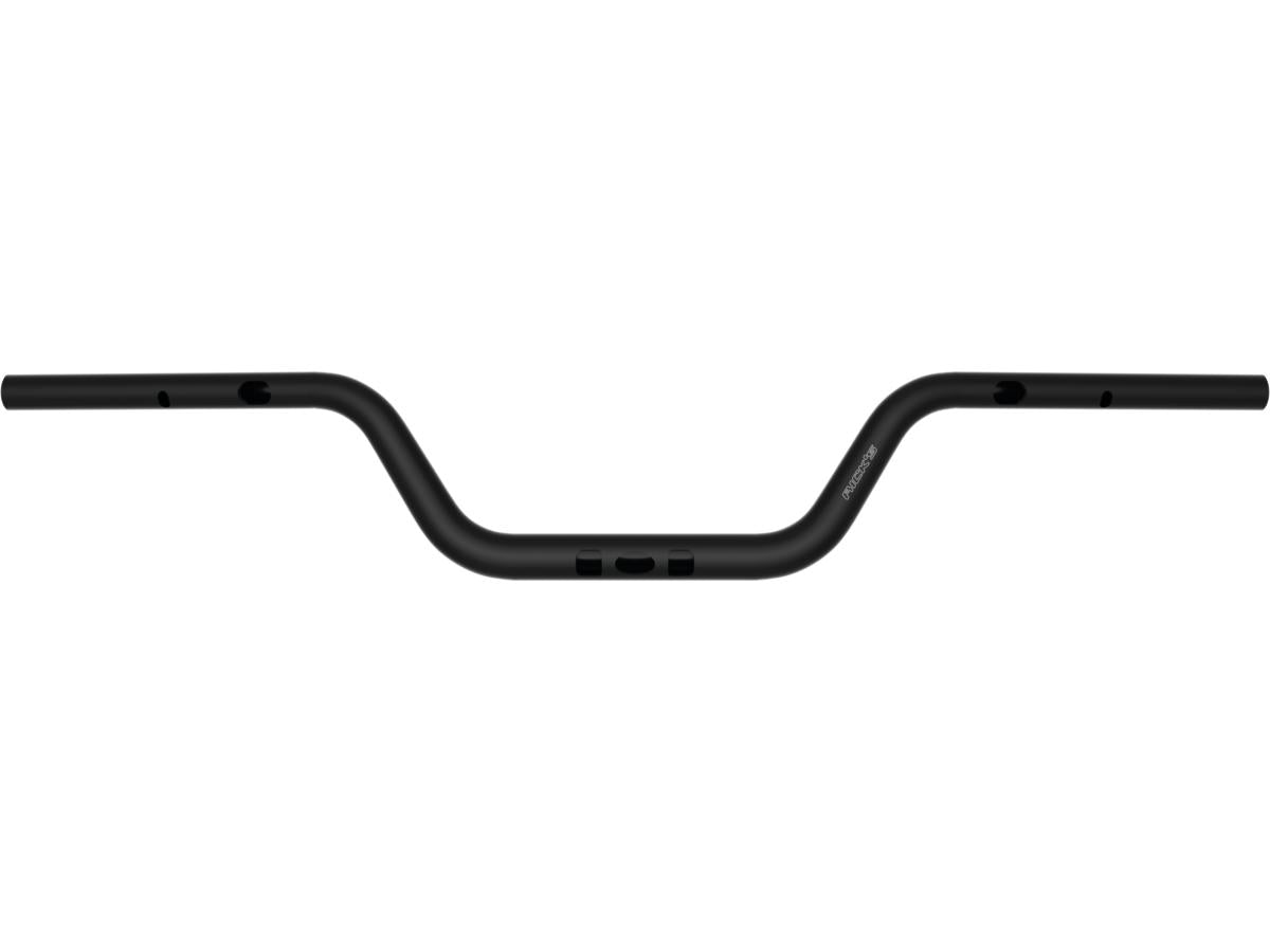Ricks Motorcycles Tapered From 1 1/4" To 1" Aluminium Handlebar Performance 5 T, Width: 852 Mm 5 Hole Flat Black Anodized Throttle By Wire (Switch Housing Sensor) Ricks Motorcycles