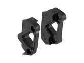 Ricks Motorcycles Oversize Brake Rotor Axial Brake Caliper Adapter For 355mm (14") Rotors Gloss Black Dual Disc Ricks Motorcycles Default Title