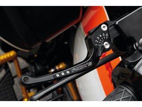 Ricks Motorcycles Good Guys Adjustable Brake And Clutch Lever Kit Black Anodized Cable Clutch Ricks Motorcycles