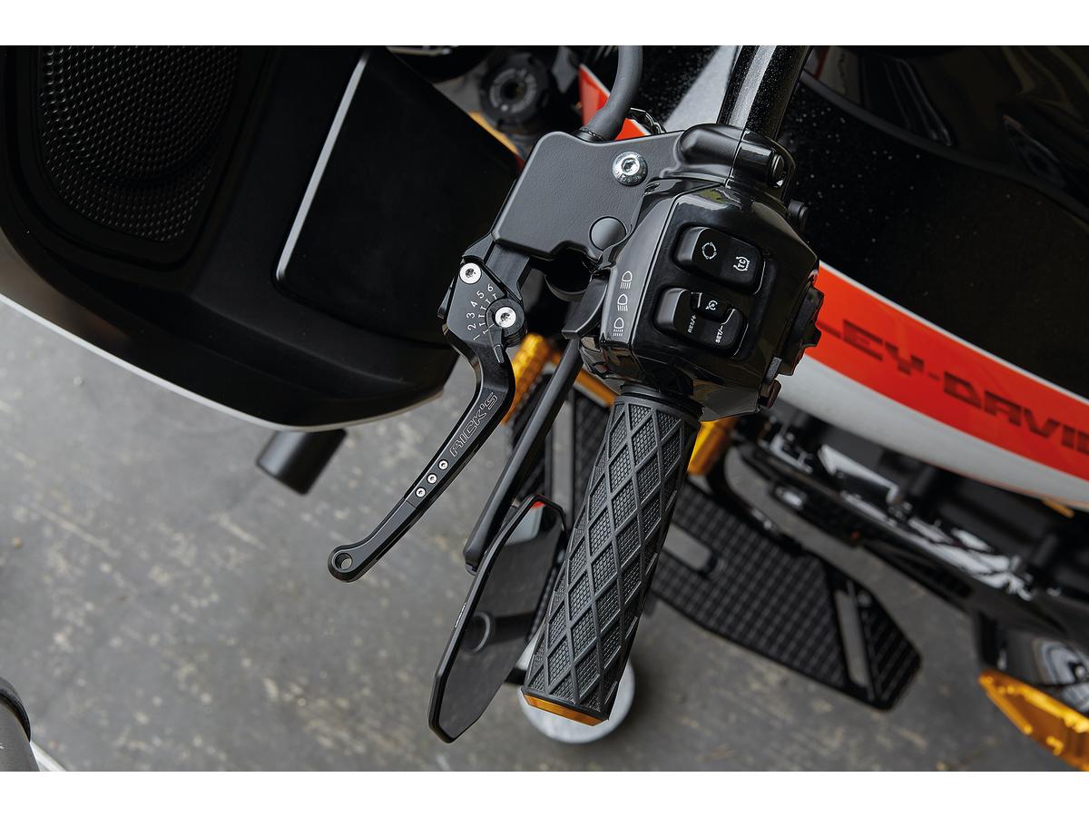 Ricks Motorcycles Good Guys Adjustable Brake And Clutch Lever Kit Black Anodized Cable Clutch Ricks Motorcycles