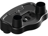 Ricks Motorcycles Reduced Reach Universal Riser Relocation Plate 40 Mm Offset Black Anodized Ricks Motorcycles Default Title
