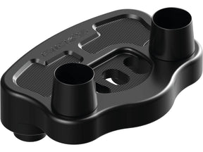 Ricks Motorcycles Reduced Reach Universal Riser Relocation Plate 40 Mm Offset Black Anodized Ricks Motorcycles Default Title