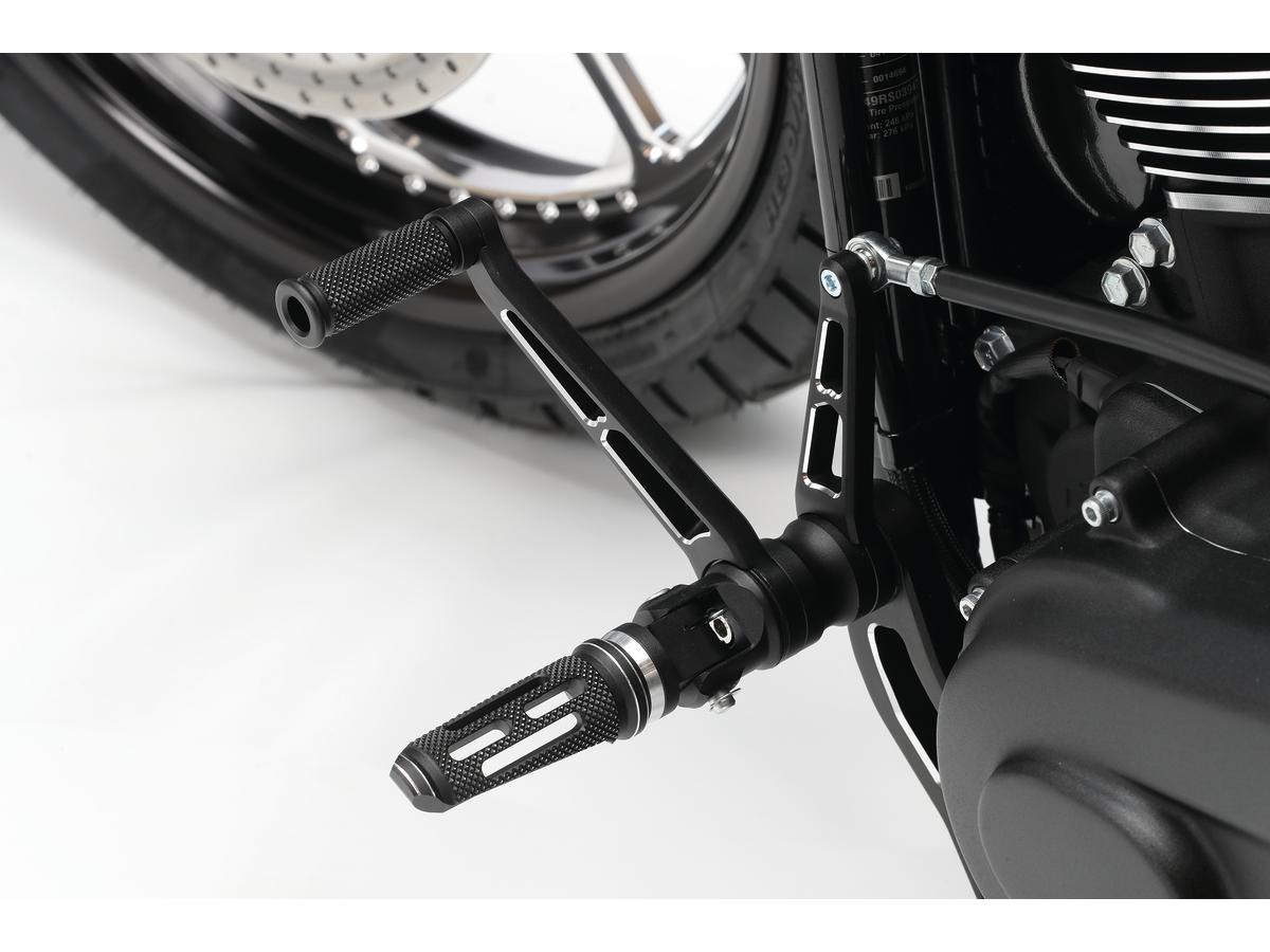 Thunderbike Phantom Mid To Forward Control Conversion Kit For Softail M8 Oe Position Flat Black Thunderbike