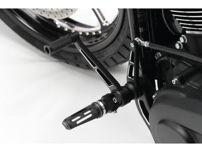 Thunderbike Phantom Mid To Forward Control Conversion Kit For Softail M8 Oe Position Flat Black Thunderbike