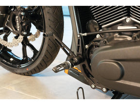Thunderbike Phantom Mid To Forward Control Conversion Kit For Softail M8 Oe Position Flat Black Thunderbike